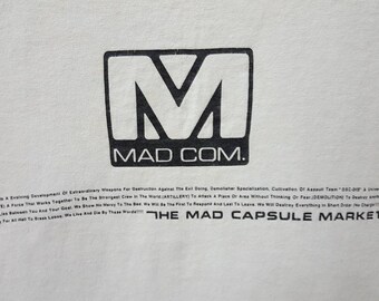 ヴィンテージ TH E MAD CAPSULE MARKETS バンド T シャツ m.a.d. ヴィンテージ TH E MAD CAPSULE MARKETS バンド T シャツ m.a.d.