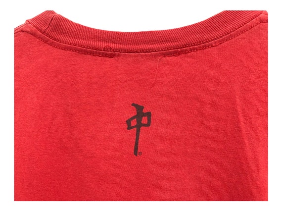 Vintage 00s RDS Red Dragon Skateboard Skate Tee Big Logo