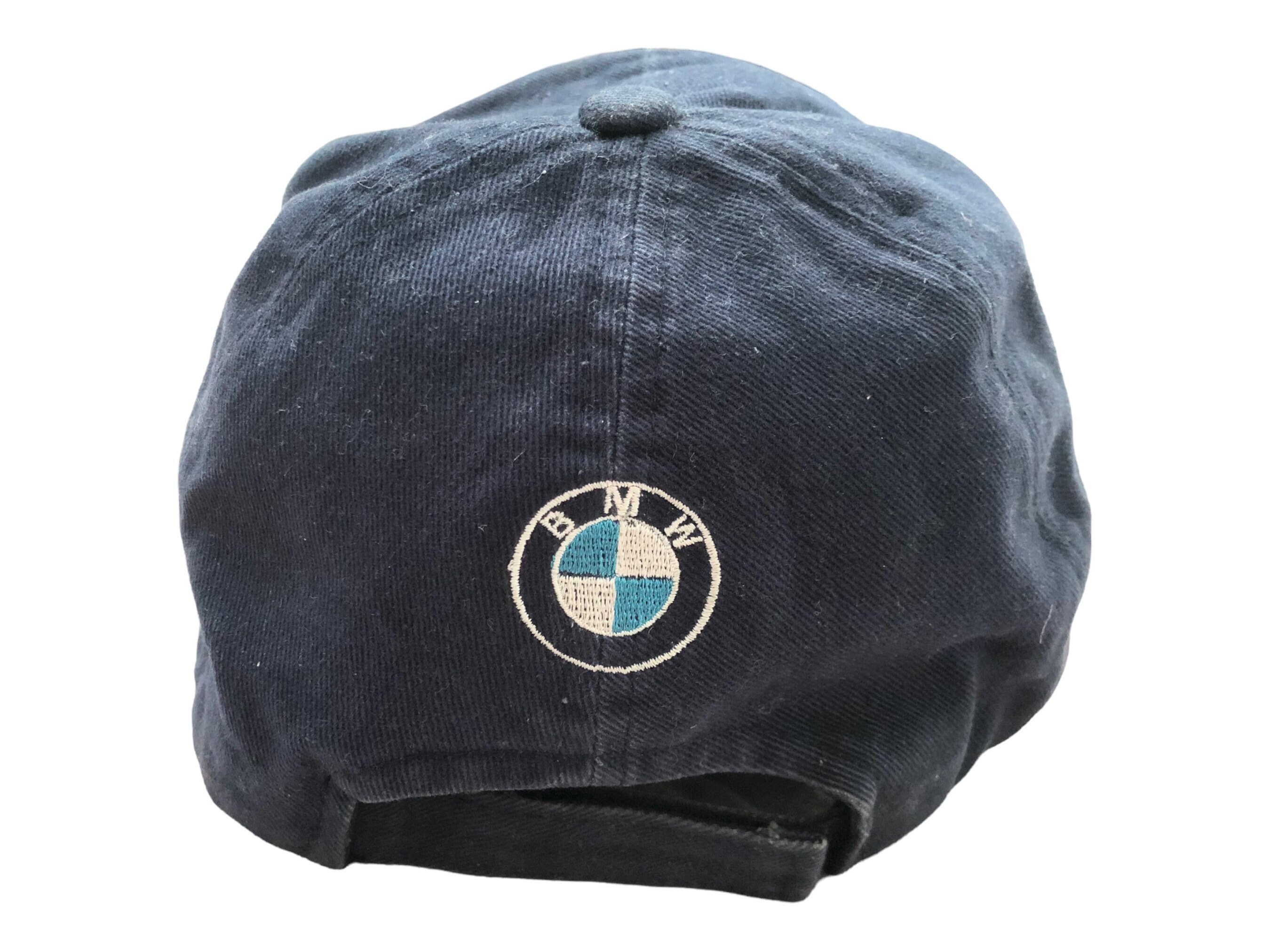 Vintage BMW M POWER Racing Motorsport Cap Hat 5 Panels Full 