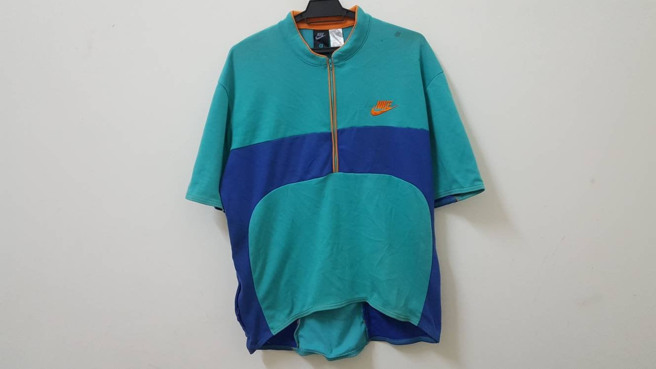 Vintage 90s NIKE ACG Cycling Biking Jersey Rare Colour - Etsy