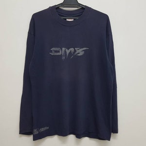 Vintage DMX ruff ryders def jam t shirt lange mouw hip hop rap tees zeldzaam