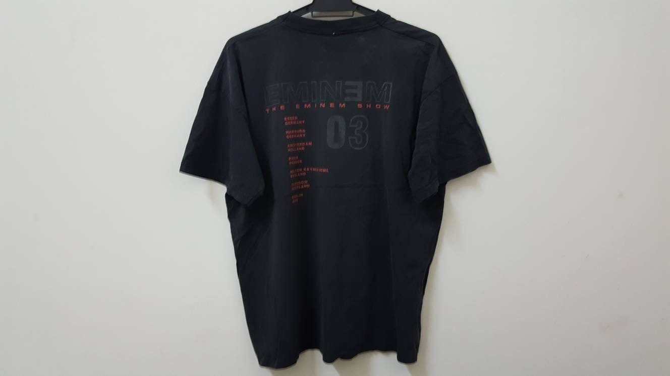 ヴィンテージ 2003 エミネム Tシャツ エミネム ショー