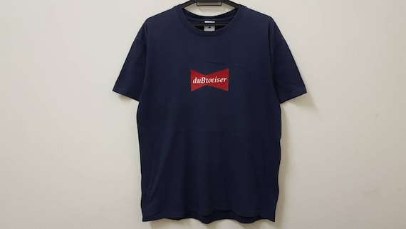 ヴィンテージ 90 年代 DUBWEISER T シャツ、米国製、シングルステッチ