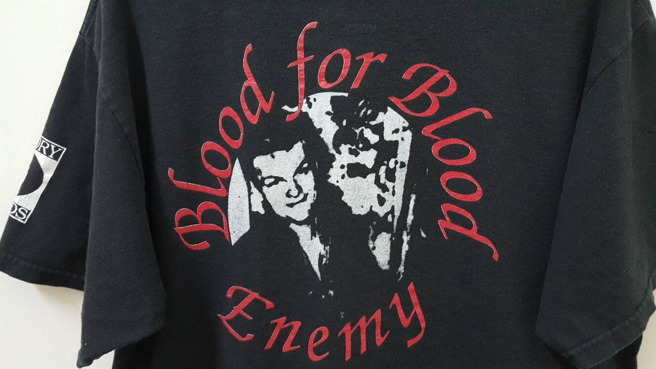 Vintage 90s BLOOD for BLOOD Victory Records Enemy Hardcore Punk
