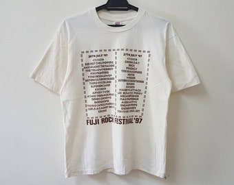 Vintage 90s 1997 FUJI ROCK FESTIVAL First Year of Mega Rock 