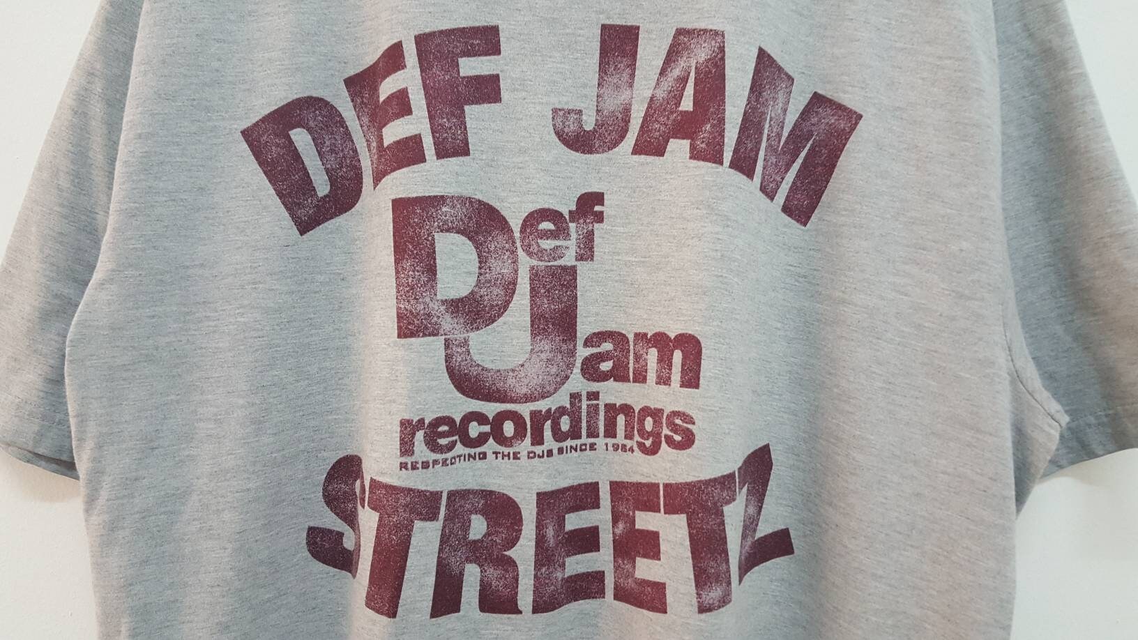 Vintage DEF JAM Recordings Def Jam Streetz Promo Tee Hip Hop Rap