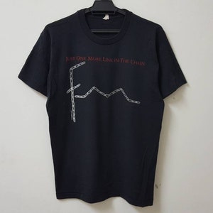 Vintage 80s 1987 FLEETWOOD MAC band just one more link in the chain the mac is back tour t shirt