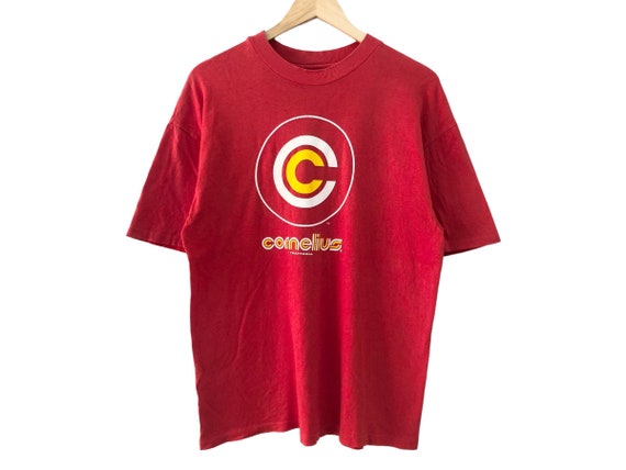 90s オリジナル CORNELIUS 98年 EUツアー Tシャツ Lサイズ Vintage 90s CORNELIUS the First Question Award Debut Album