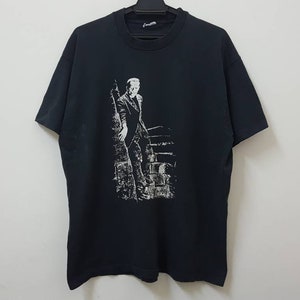Vintage 90s frankenstein the monster fictional character cult rare made in usa single stitch hype dope swag style t shirt