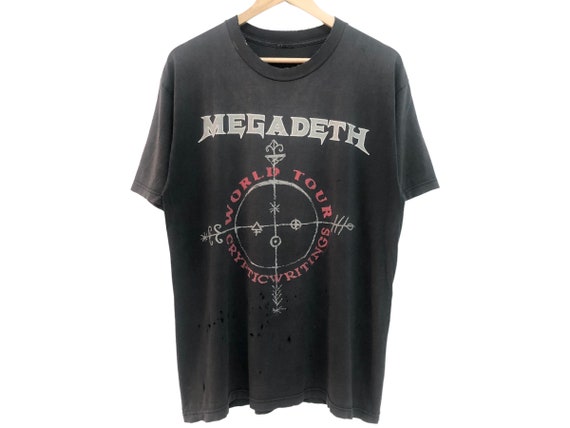 Vintage 90s 1997/98 MEGADETH Cryptic Writtings Album Promo World 