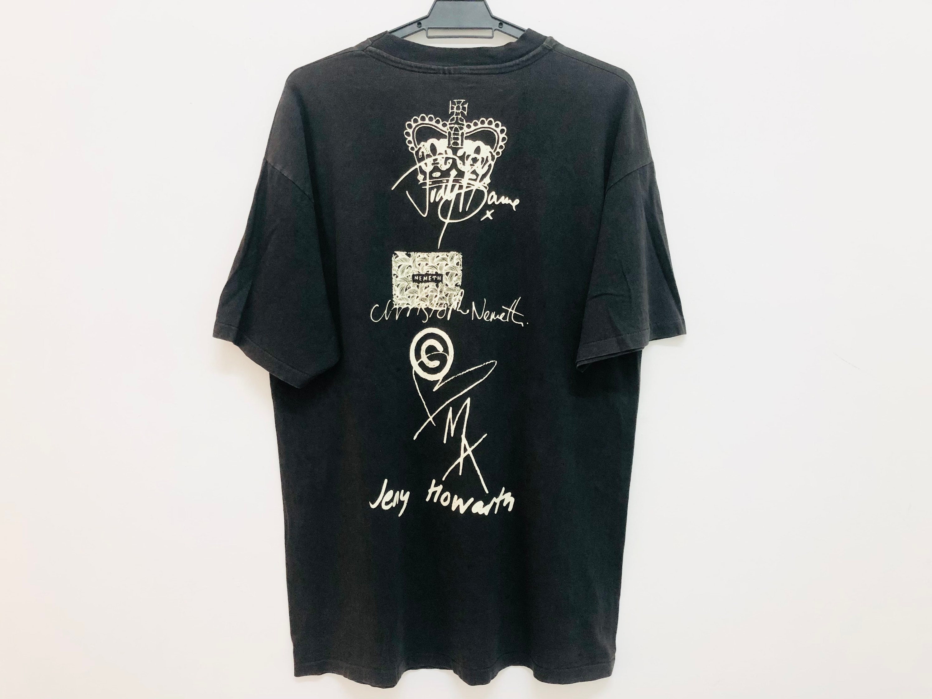 1994年製オリジナル　Nemeth Judy Blame Tシャツ M Vintage 90s 1994 HARD WORK Judy Blame Christopher Nemeth