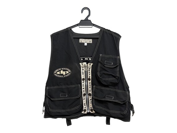 daniel poole london ベスト サイズ3 ネイビー AKIRA Vintage 90s DANIEL POOLE LONDON World System Vest Jacket House