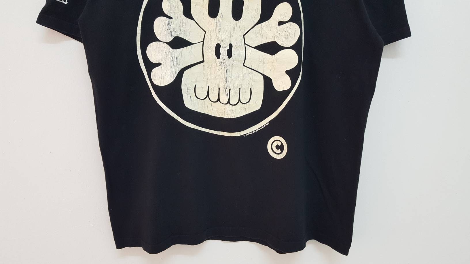 Vintage 90s 1993 MDC MILLION DOLLAR Clothing Big Logo Single