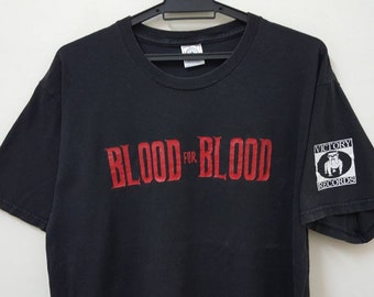 90’s Blood For Blood Victory Records 黒 M 90's Blood For Blood Victory Records 黒 M