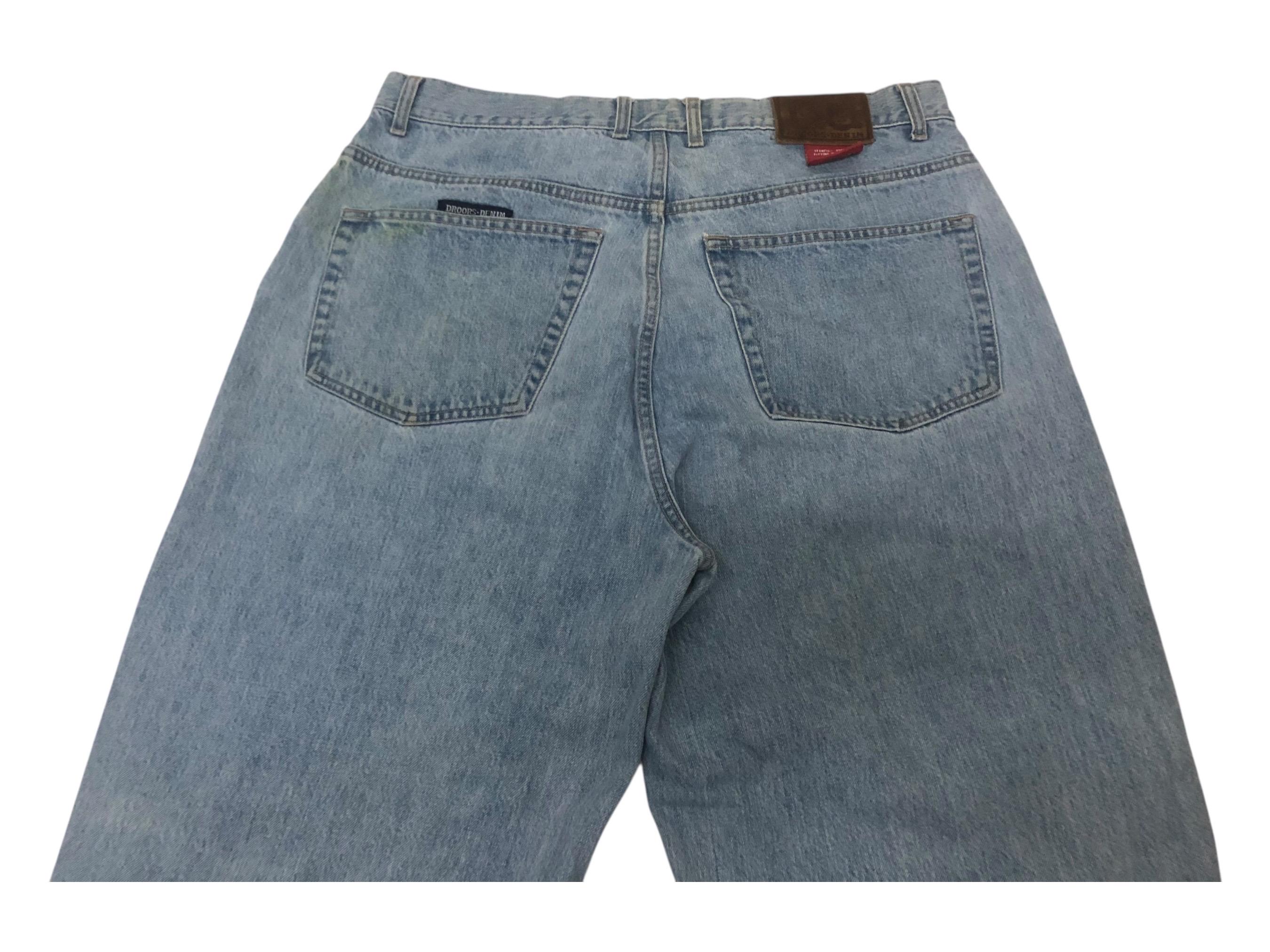 USA製90s極太 DROORS バギーデニム グッドフェード スケーターパンツ