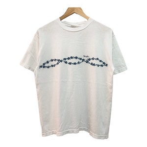 Vintage 90s SIMPLE shoes skateboard surf streetwear style t shirt rare made in usa beauty distressed tee