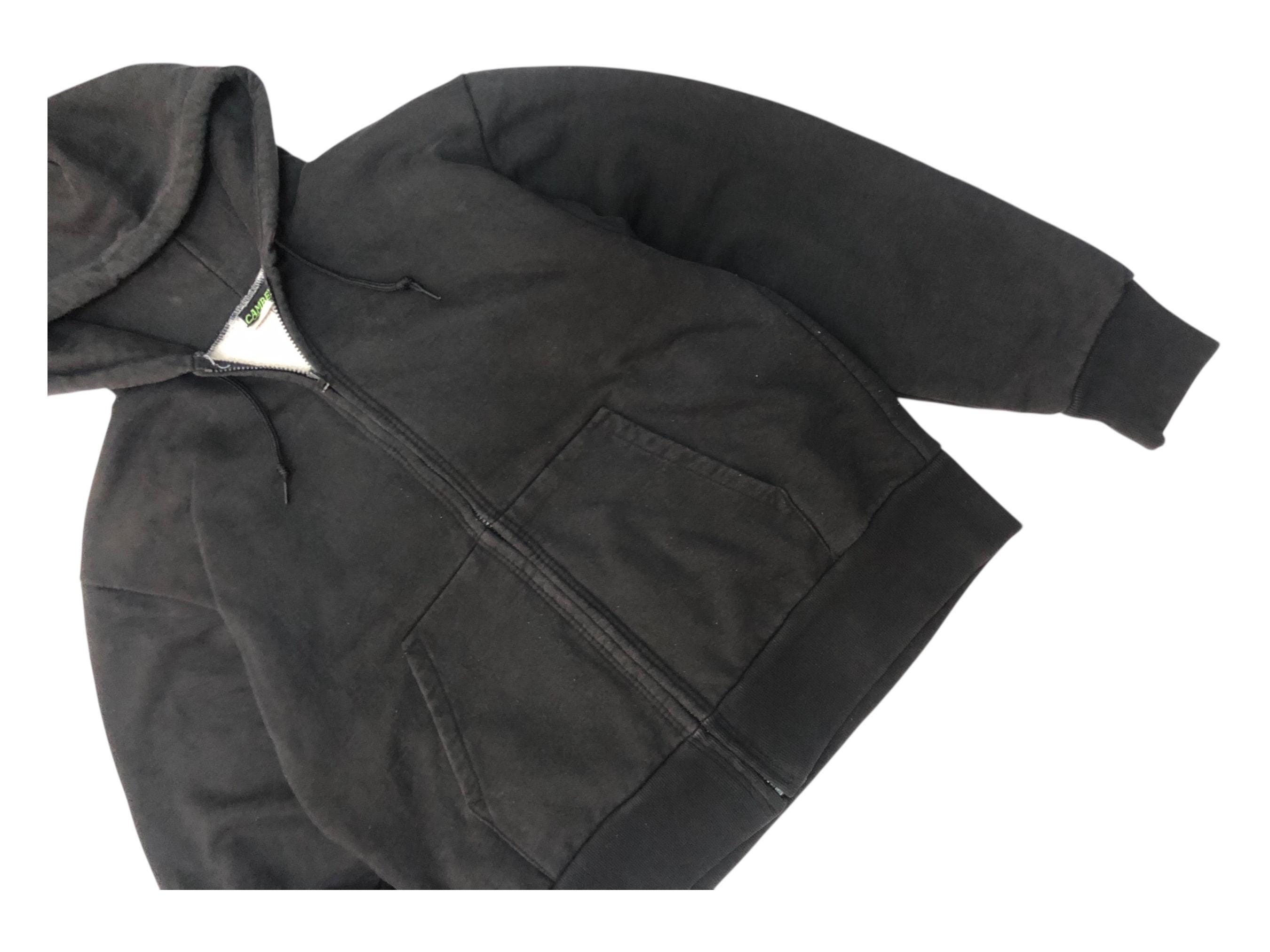 Vintage 80s 90s CAMBER Full Zipper Sweatshirt Hoodie Thermal