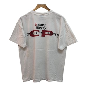 Vintage 90s HOLMAN MOODY competition proven logo tee american racecar manufacturer auto racing team motorsport tee rare single stitch