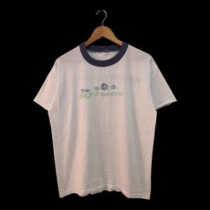 Vintage 90s THE SIGHT-SEERS american alternative indie rock band tee fun-seeking with rare