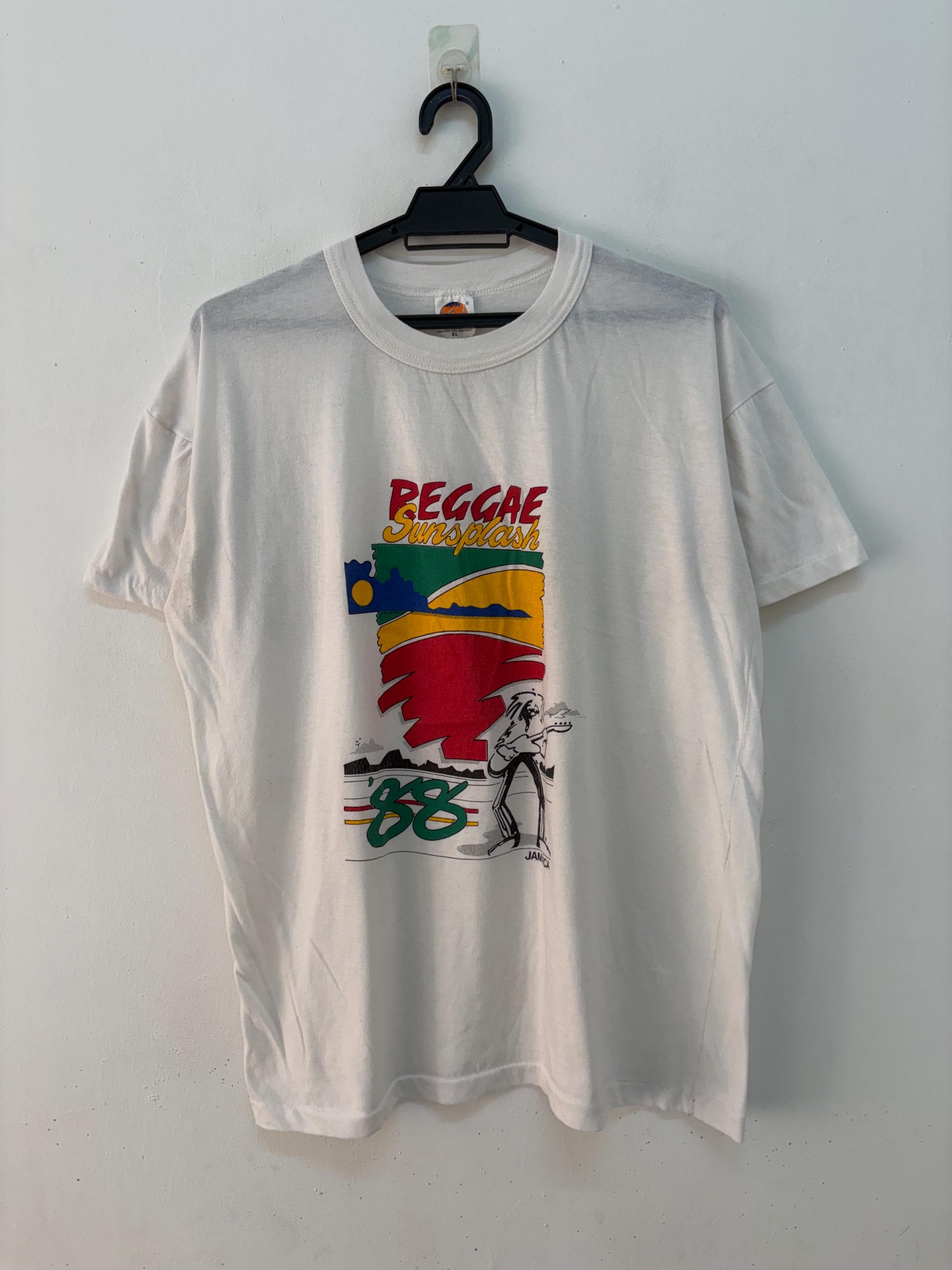 貴重レア！Reggae Sunplash Tシャツ レゲエサンスプラッシュ Reggae Sunsplash Tee - Etsy