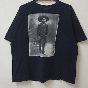 Vintage 90s EMILIANO ZAPATA camiseta rara boxy