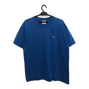 Vintage 90-tals INTEL-promo-t-shirt minimalistisk broderad logotyp datortekniker sällsynt Hanes-t-shirt