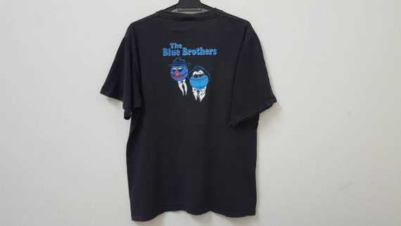 Cookie Monster The Blues Brothers Tシャツ Vintage 90s the Blue Brothers Parody the Blues Brothers Sesame