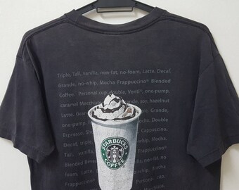 Vintage 00s STARBUCKS COFFEE You Call It. We'll Make It. Promo Tee