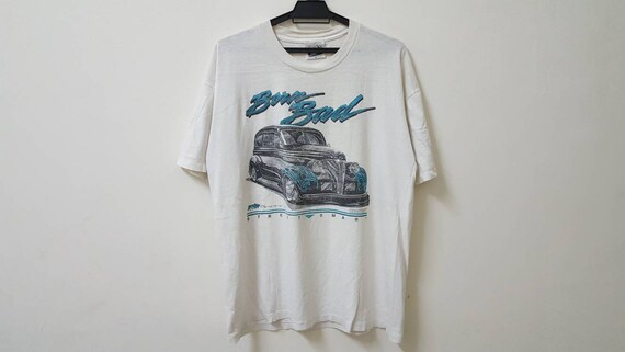 Vintage 90s 1992 BORN BAD Street Smart Tedder Art Chevrolet Vintage 90s 1992 BORN BAD Street Smart Tedder Art Chevrolet