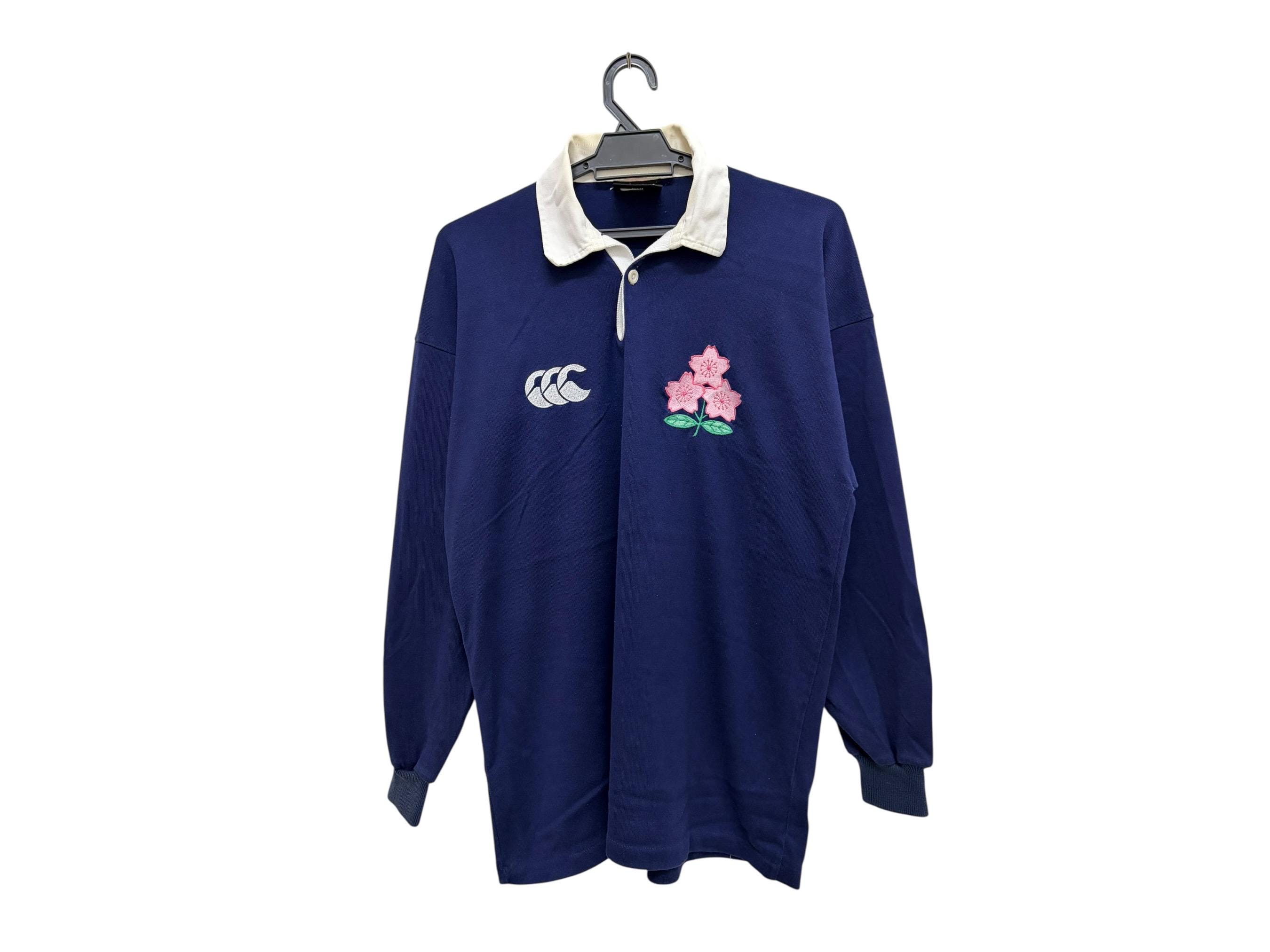 Vintage 90s 00s 1999-2000 JAPAN National RUGBY Union Team Away