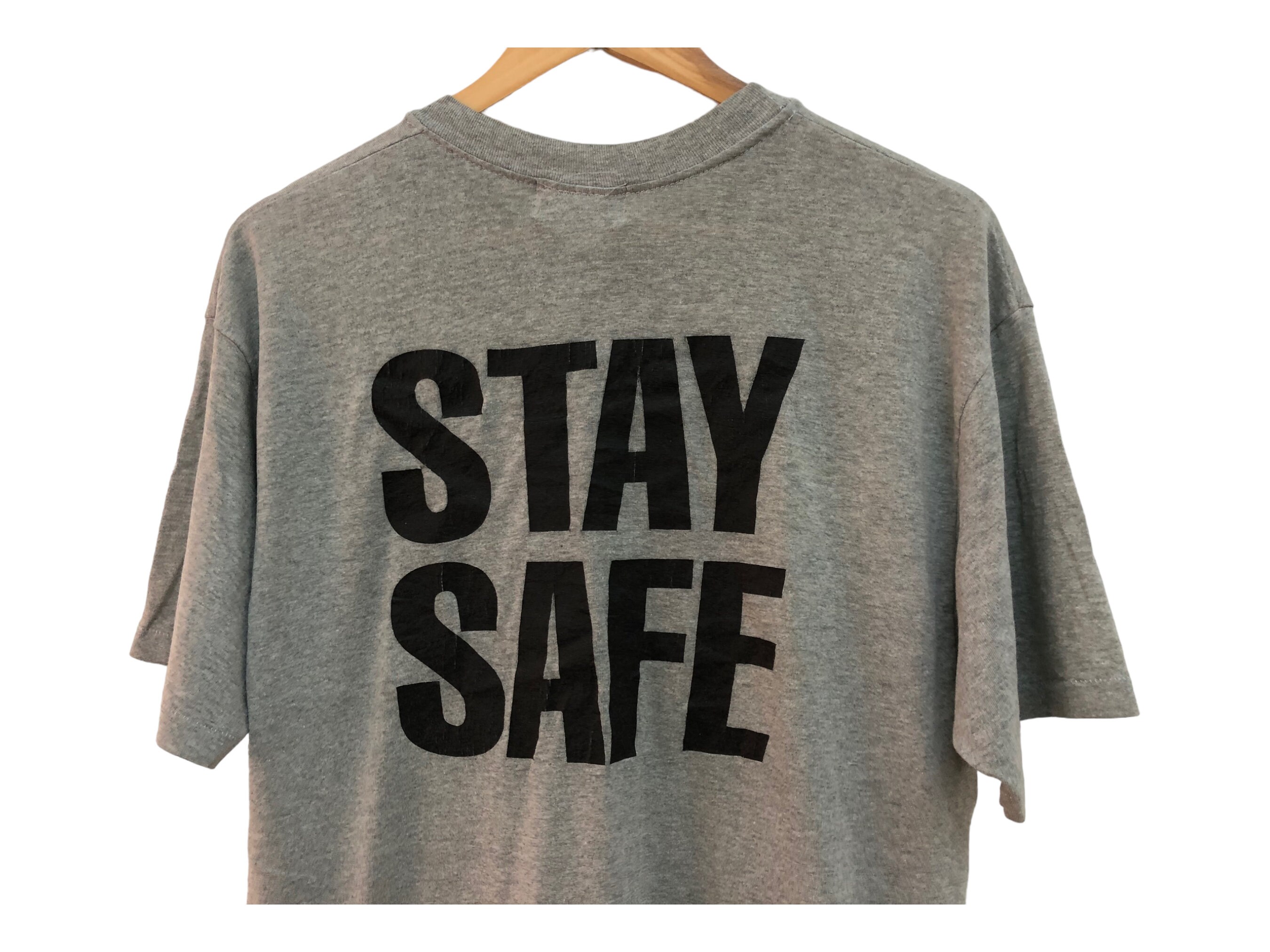 Vintage 90s OG JUDY BLAME Stay Safe by Gimme Five Single Stitch