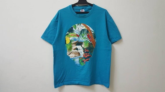 Vintage 90s 1993 GRATEFUL DEAD Spring Tour Rainforest Iconic
