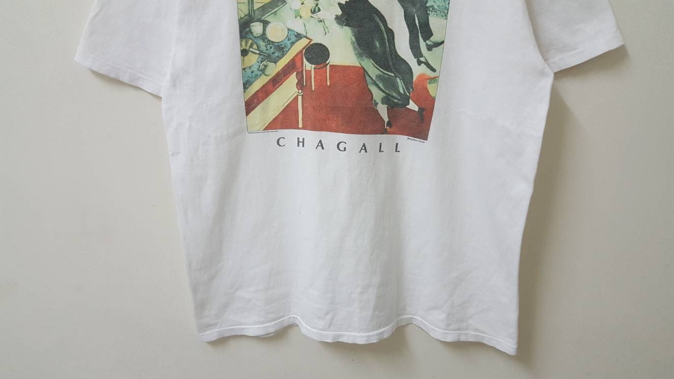 ヴィンテージ シャガール　Tシャツ　アート　90s ヴィンテージ シャガール Tシャツ アート 90s