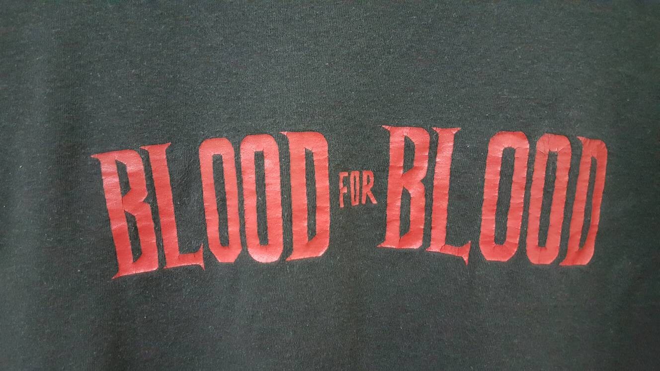 90’s Blood For Blood Victory Records 黒 M 90's Blood For Blood Victory Records 黒 M