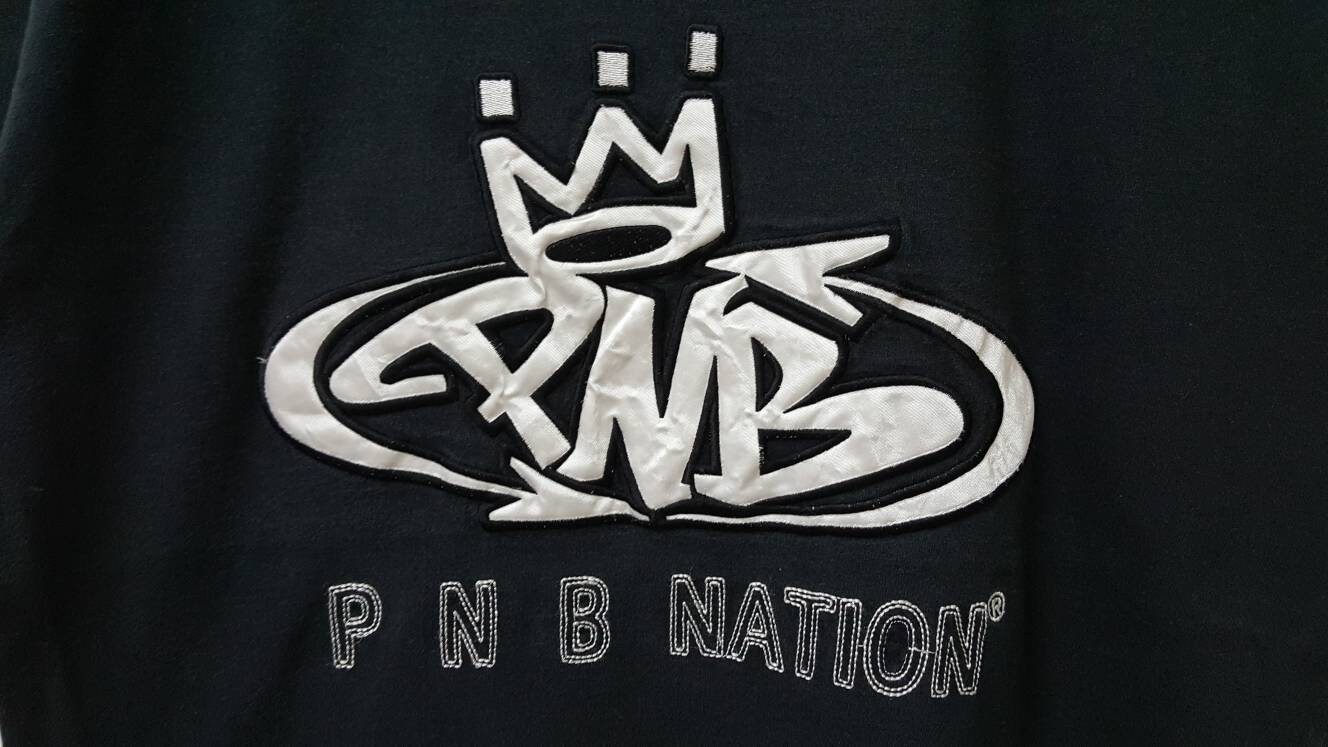 ヴィンテージ PNB NATION ビッグロゴ ストリートウェア ヒップホップ 