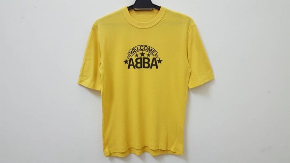 abba t shirt vintage