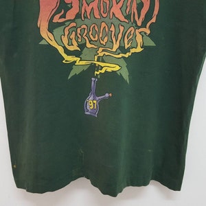 Vintage 90s 1997 SMOKIN GROOVES music festival george clinton p-funk cypress hill erykah badu the roots foxy brown single stitch distressed image 4
