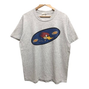 Vintage 90s SJOBECK x CLAY SMITH iconic logo rave streetwear tee rare single stitch made in usa
