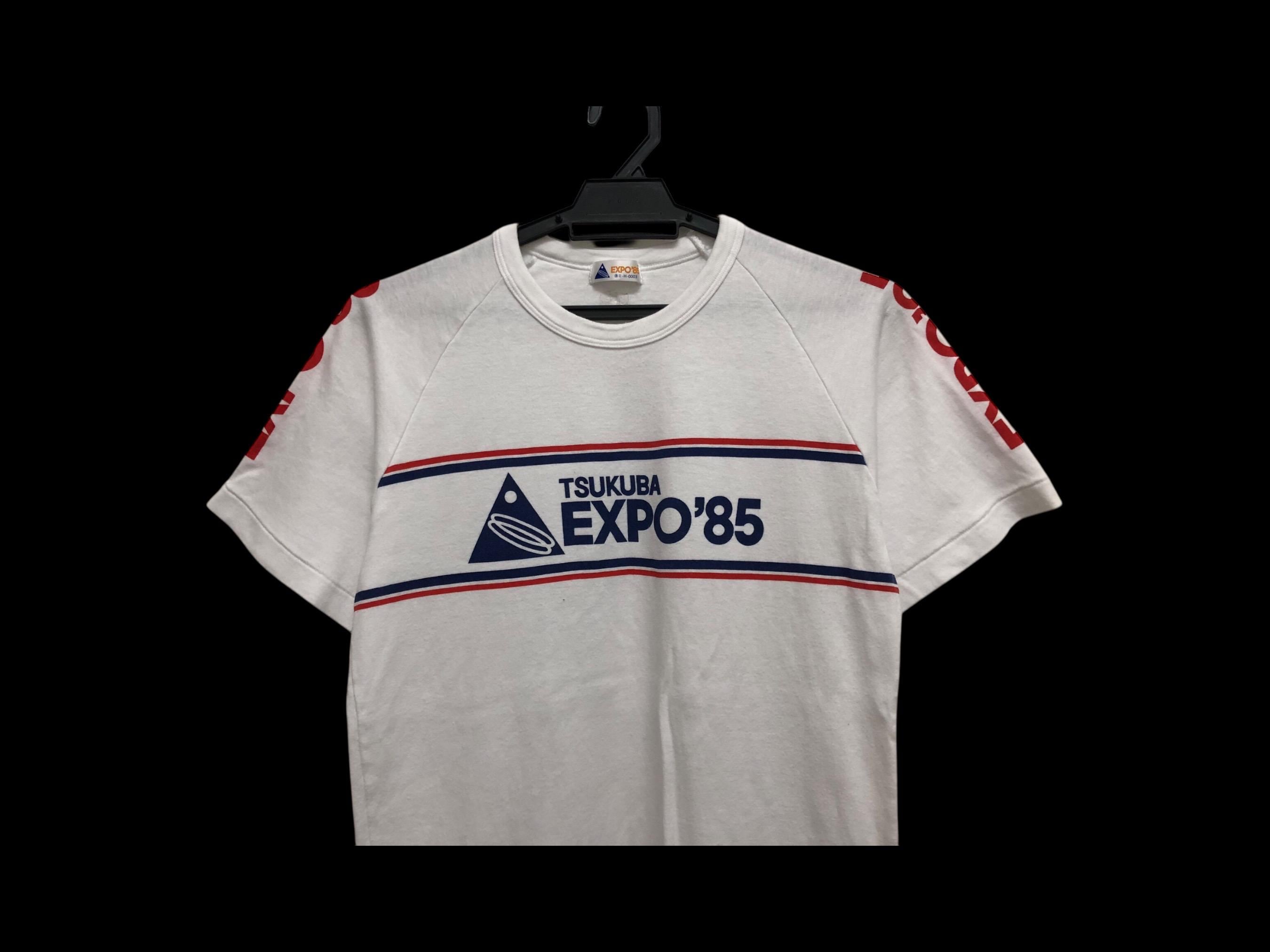 Tシャツ Vintage EXPO'85 TSUKUBA つくば万博 コスモ星丸 Мサイズ