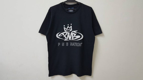 PNB NATION 90s 刺繍 ベースボールシャツ B系HIP HOP XL - メルカリ