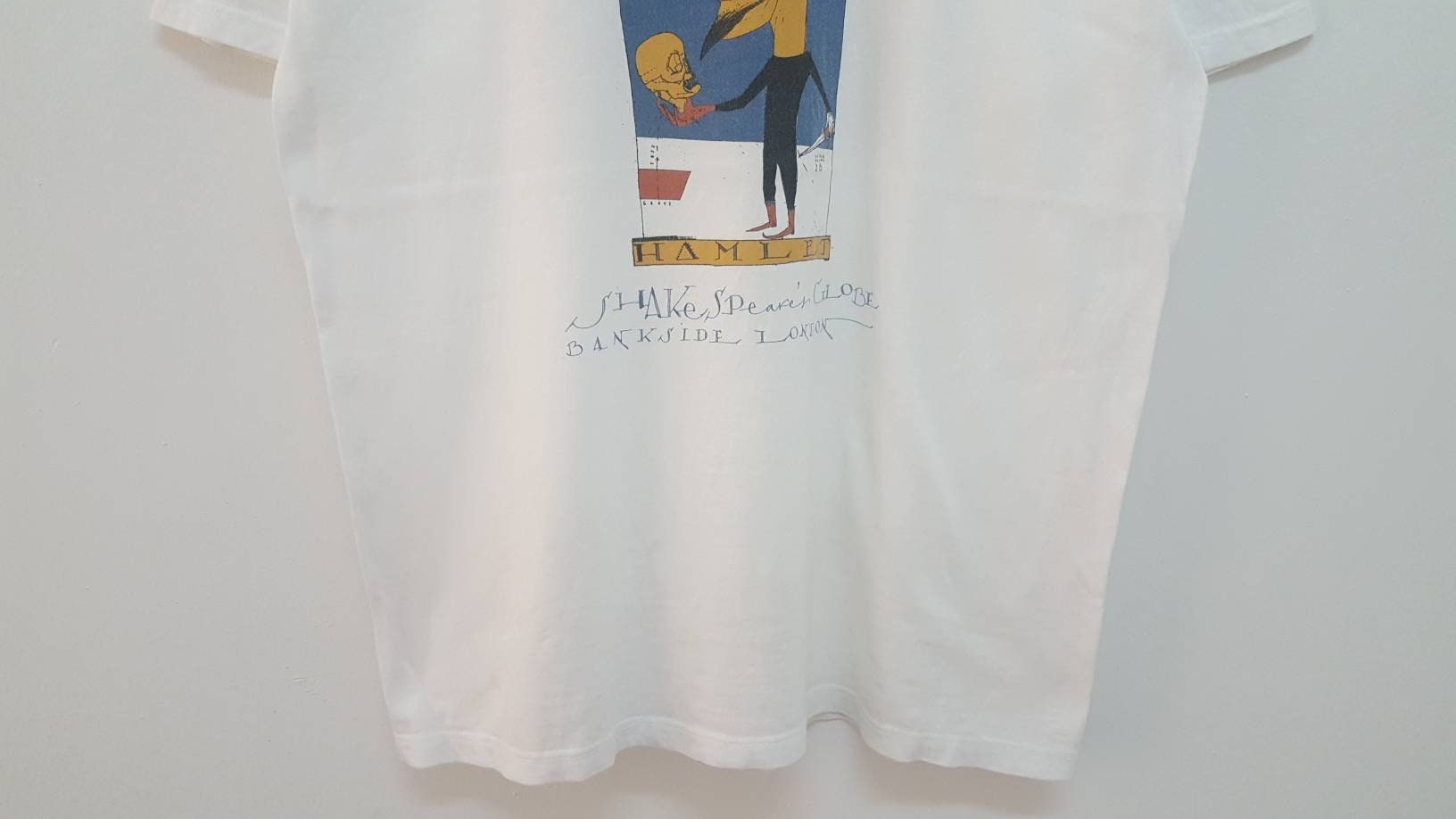 Vintage 90s HAMLET William SHAKESPEARE Art Tee Rare - Etsy UK