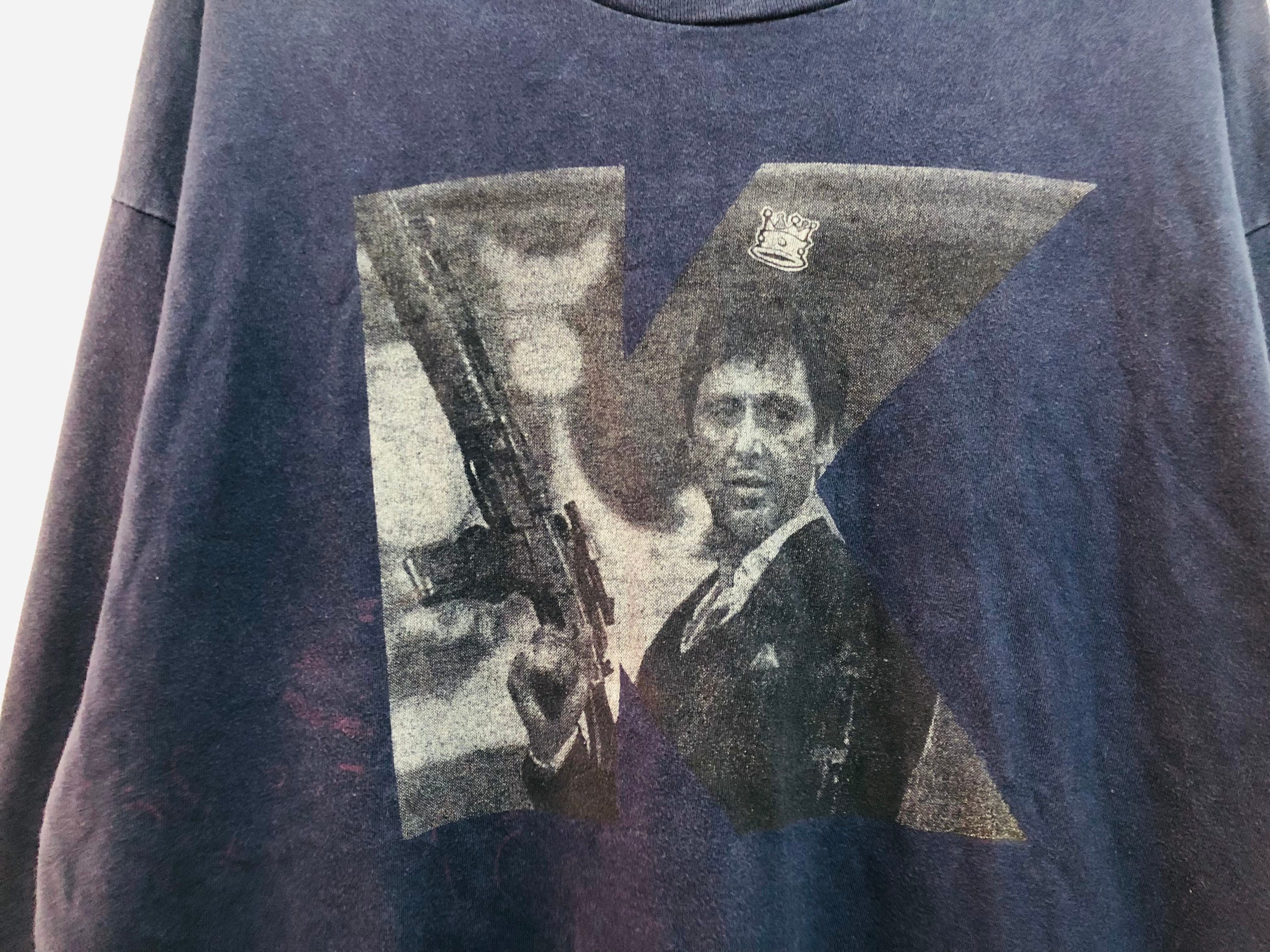 ヴィンテージ 90 年代 SCARFACE by KINGPIN NYC 映画 T シャツ