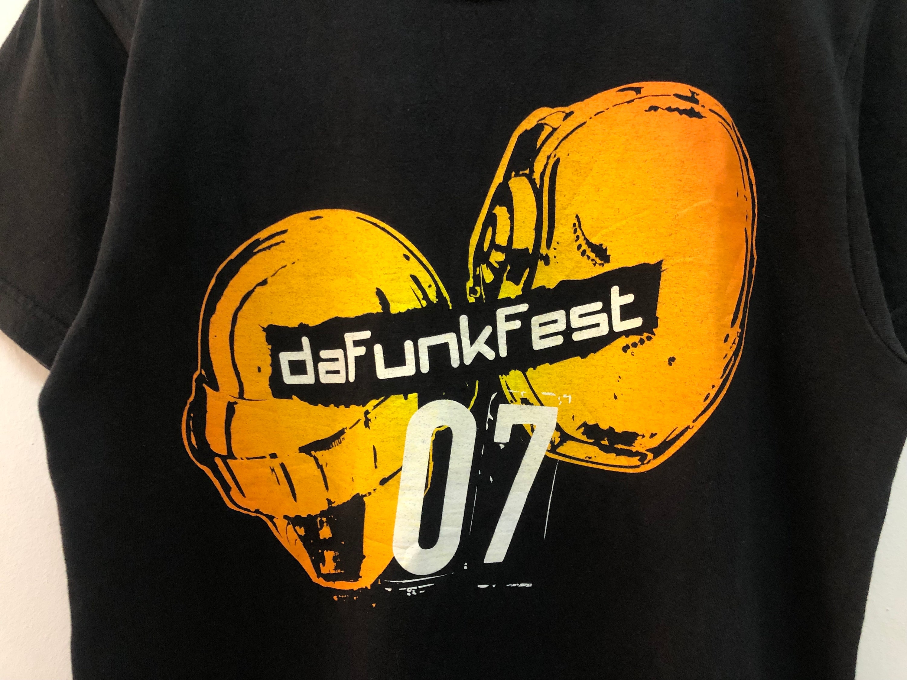 Vintage 00s DAFUNKFEST 07 DAFT PUNK House Electronic Disco Techno