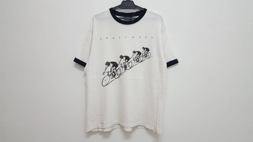 T-shirt Rétro Kraftwerk Tour De France - Années 80 - 100% Coton - Unisexe