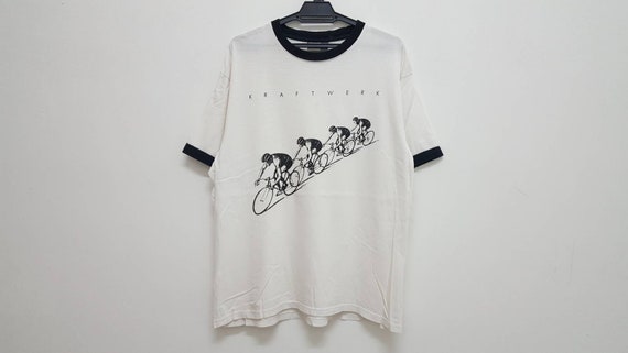 Vintage KRAFTWERK Tour De France Soundtrack Ringer Band Tee