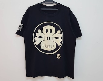 Vintage 90s 1993 MDC MILLION DOLLAR cLOTHING gran logo single stitch streetwear rave style t shirt rare