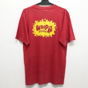 Vintage 90s COKE HEAD HIPSTER come on eileen whip records punk rock ska band tee single stitch made in usa rare