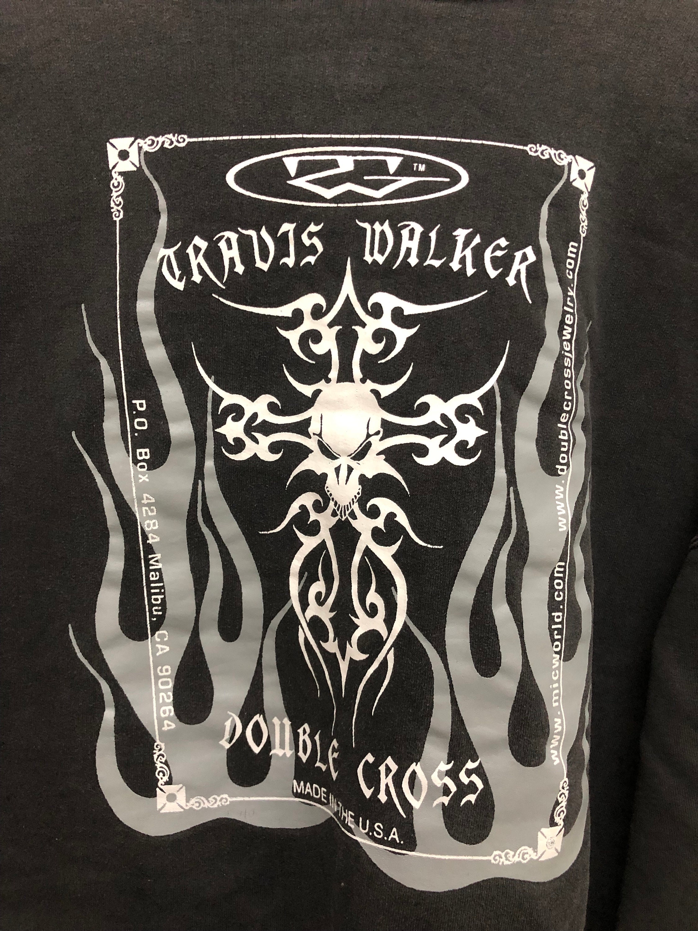 TRAVIS WALKER MALIBU CROSS DOG TAG