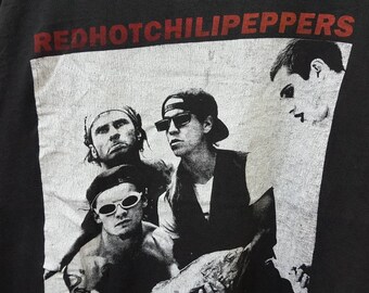 Vintage 90s RED HOT CHILI Peppers Line up Suck My Kiss Era Funk U*G