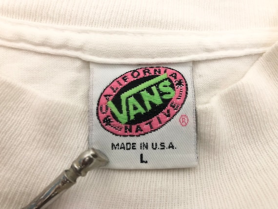 90s vans California native Tシャツ L ナス紺 a0b970c1446908711ac8230806810a